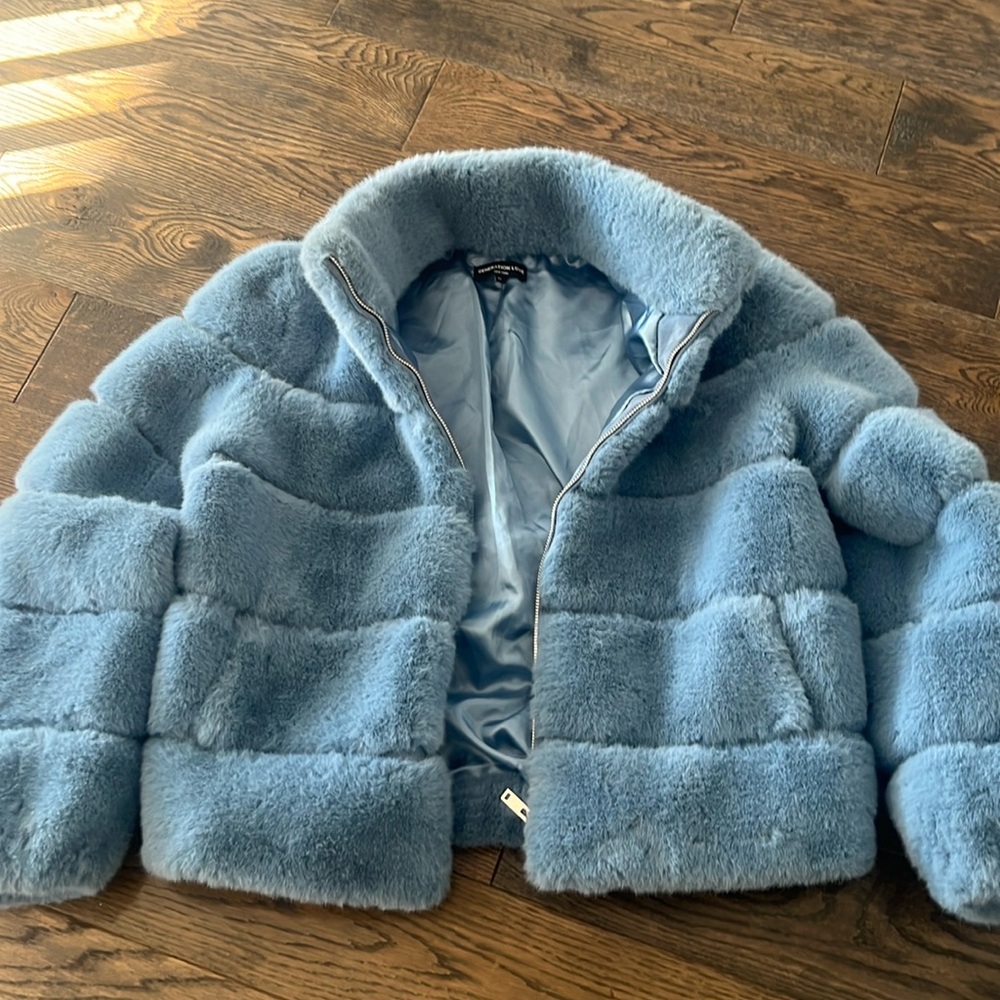 Generation Love faux fur jacket !!